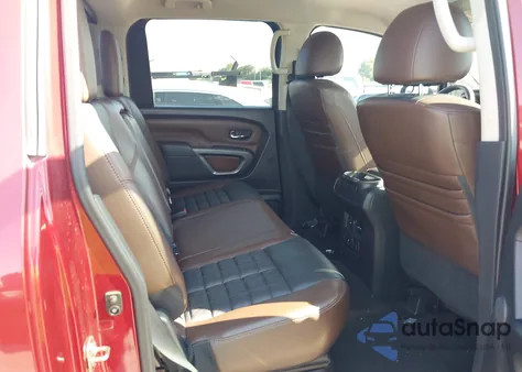 2017 Nissan Titan Platinum Reserve z USA, uszkodzony, nr VIN 1N6AA1E52HN502399